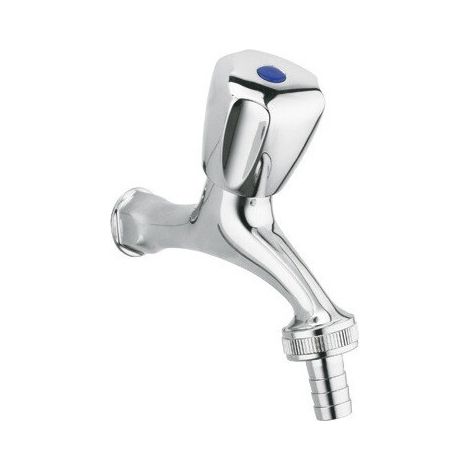 Robinet de vidange STANDARD DN 15 Poignée métal Terralux, vis de vidange chromée KLUDI