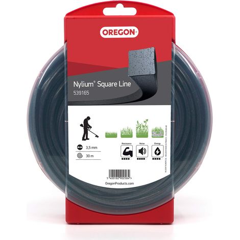 Filo decespugliatore Oregon Nylium quadrato nero 3.5mm 30m