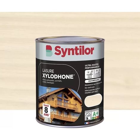 Lasure Xylodhone SYNTILOR 8 ans Blanc 1 L