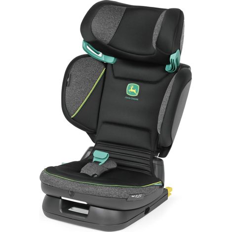Peg Perego Viaggio Flex Seggiolino Auto ISOFIX con Tecnologia Avanzata, Reclinabile, Pieghevole, Schienale Rinforzato, per Bambini da 100 a 150 cm (3-12 anni), 15-36 kg, John Deere (1/5)