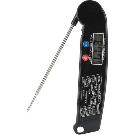 Wasserdichtes, digitales Sofortanzeige-Küchenthermometer für Grillabende im Freien, präzises Kochzubehör (1/5)