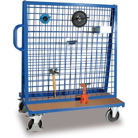VARIOfit Werkstückwagen mit Ablage (1/2)