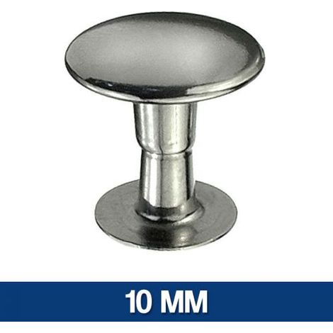 RIVETTI MASCHIO FEMMINA NICHELATI 15+15 (20520V) MM 10 (21030)