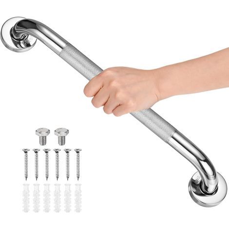 16 Zoll (ca. 40,6 cm) langer, rutschfester Haltegriff für Badewanne und Dusche, Sicherheitsgriff aus Edelstahl für Bad/WC/Altenhilfe/Badewannen-Haltegriff (1/5)