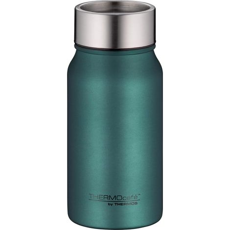 Gobelet isotherme, en acier inoxydable, vert mat, 0,35 l, anti-fuite, 8 heures de chaud pendant 16 heures pour le froid, passe au lave-vaisselle, sans BPA (1/5)