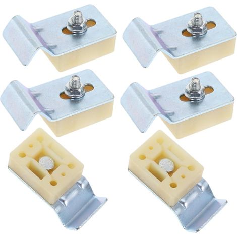 Kit De Fixation Pour Évier Encastré - Supports Sans Perçage - Installation Facile - Pour Lavabo Cuisine Salle De Bain - 6 Pièces