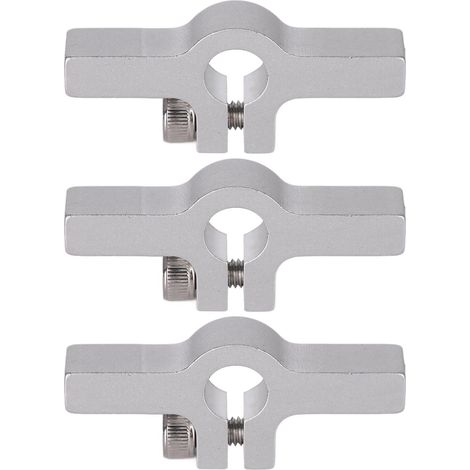 3 Pièces Tige de Serrage Support Rail de Guidage Linéaire 2 Côtés 1 Colonne Équipement Mécanique 3402‑0043‑0008 (1/5)