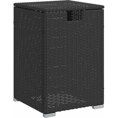 Maison Exclusive - Propan-Tank-Verstecktisch Schwarz 40x40x60 cm