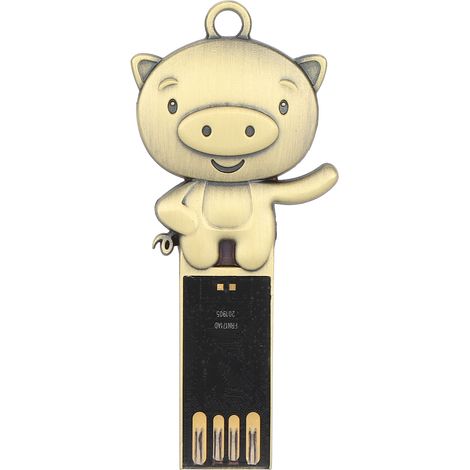 32 GB wasserdichter USB-2.0-Stick aus Metall – kompatibel mit Windows, Vista, XP und Unix – Tragbarer Speicher