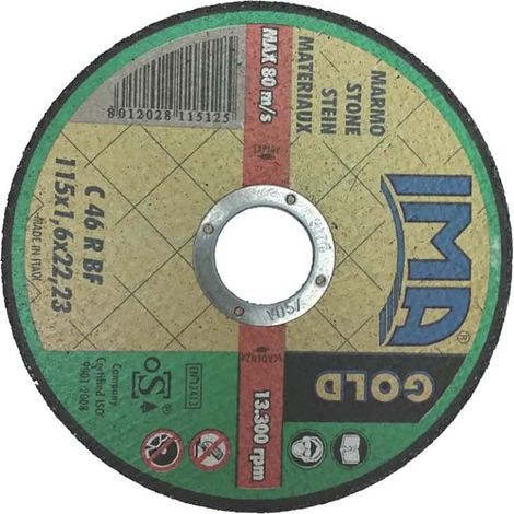 IMA ABRASIVI Disco gold 115x1,6x22 mm, per marmo