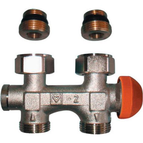 Herz-3000-Anschlussteil f.Zweirohranl. Fig.3692(91) D-FormRp 1/2'x G 3/4' 1369291 (1/3)