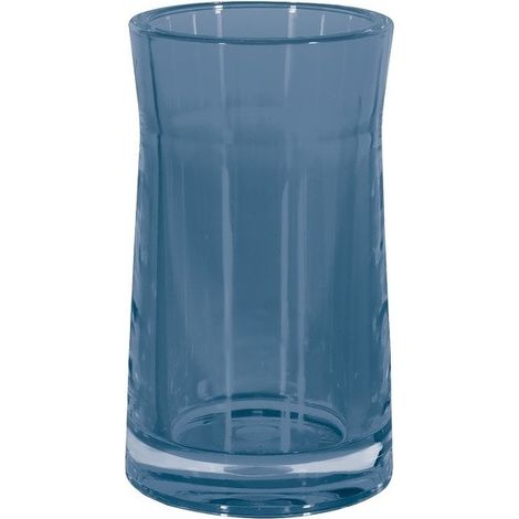 Gobelet Acrylique SYDNEY Bleu transparent Spirella (1/3)