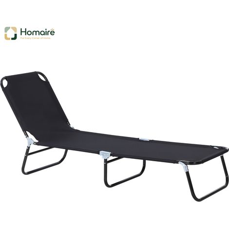 HOMAIRE Liege verstellbare Rückenlehne pour Garten Balkon Camping (1/5)