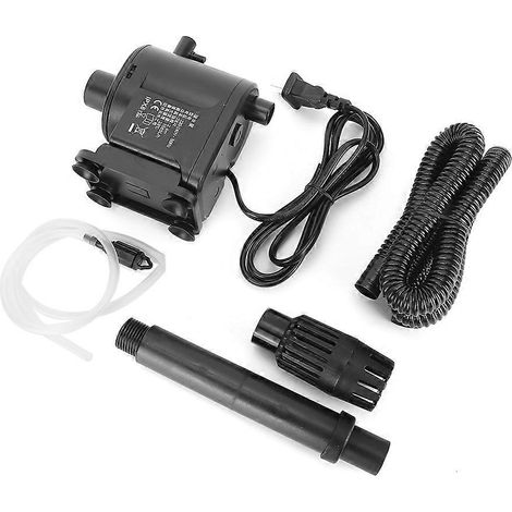 Filtre Pompe Immergée 3 en 1 avec Aération Oxygène et Fontaine Silencieuse pour Aquarium Poisson (1/5)