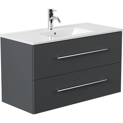 Badmöbel Firenze 100 SoftClose grafit