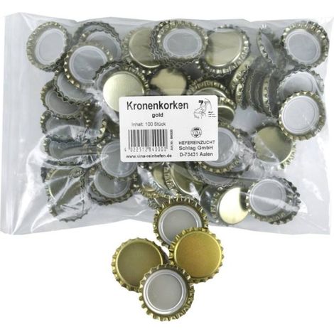 Kronkorken 26 mm Ø 100 Stück Wein- und Obstverarbeitung