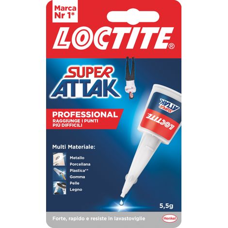 Henkel COLLA SUPER ATTAK PROFESSIONAL gr. 5,5 24.00 pz