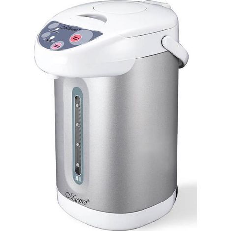 Maestro MR-084 olla vaporera 4.5 L Acero inoxidable, Blanco (1/5)