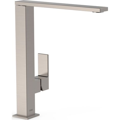 GRIFO MONOMANDO ALTO CON MANETA LATERAL PARA LAVABO