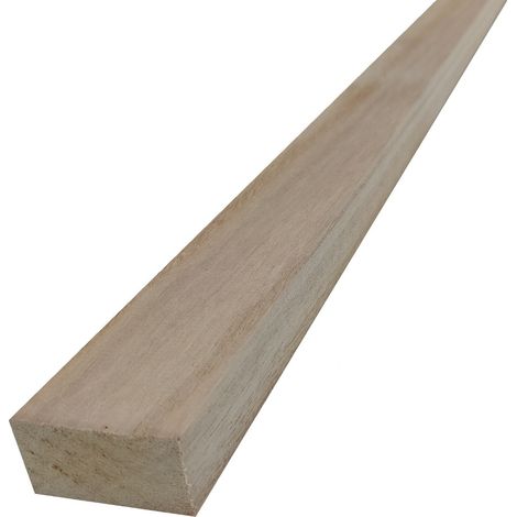 Listello piallato in legno di paulownia spessore 10 - 14 - 20 - 27 varie misure dimensione disponibile: mm 14 x 30 x 2500 (1/2)
