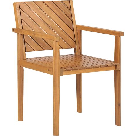 Gartenstuhl BARATTI Akazienholz Braun