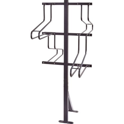 Mottez, Supports cycles, 4 emplacements, L 1236 mm, noir (1/5)