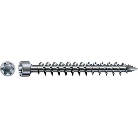 SPAX 1221010801605 Zylinderkopfschrauben-Sortiment 8 mm 160 mm T-STAR plus Stahl 50 St.