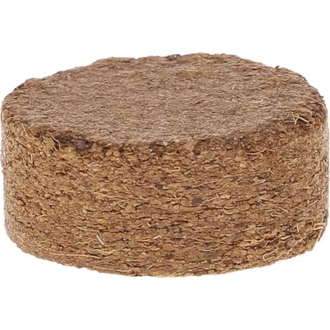 Granulés de fibre coco et base compressée légère pour plantes, pots jardin, décoratifs, paniers (1/4)
