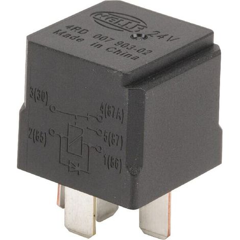 Mini-relais 24V HELLA 4RD007903021