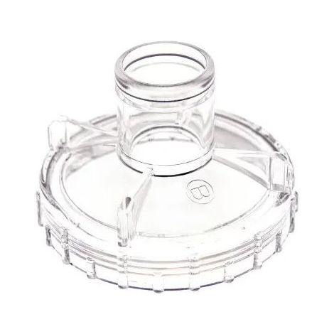 Capot transparent compatible Bestway P6665 – Cache de protection pour filtre à sable Flowclear – Couvercle visible，3 pièces (1/3)