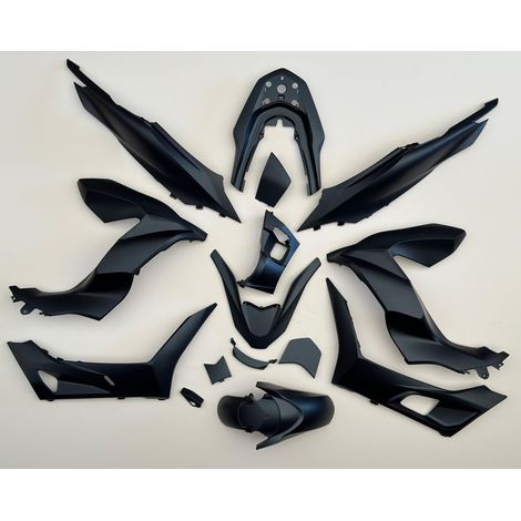 Juego de carenado x15 carenado guardabarros BOK honda PCX 125 150 21-23 K1Z azul (1/5)