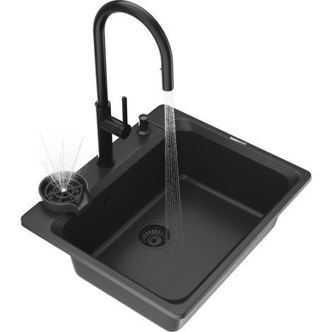 Nettoyeur Automatique pour Évier Verres et Ustensiles Cuisine (1/5)