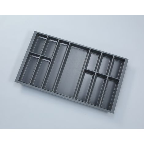 Besteckkasten Classico anthrazit für StrongBox 90 (804 x 474 mm) SANS MARQUE
