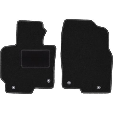 Alfombrillas delanteras negras para Mazda CX-5 I SUV (2012-2017)