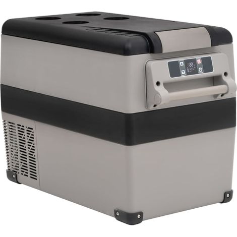 Teenpull – Kühlbox mit Tragegriff Grau 55L PP & PE (1/5)