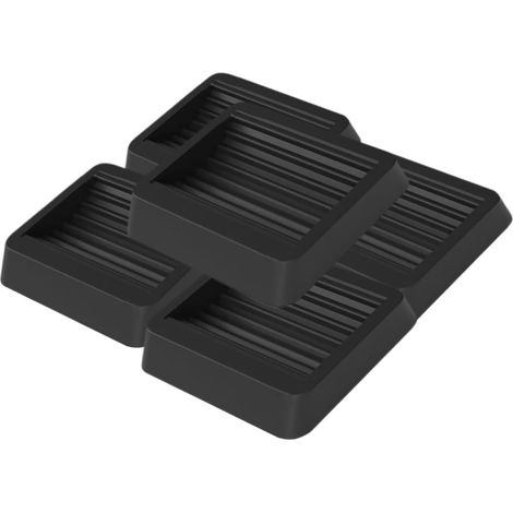 de roulettes de chaise antidérapantes en TPU 50 x 64 mm