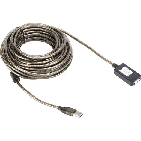 Rallonge USB HI-0101-UEC de 10 m pour systèmes Windows/Macintosh