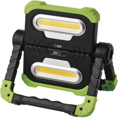 Emos LED-Arbeitslampe wiederaufladbar schwarz grün 2000 Lumen (1/5)