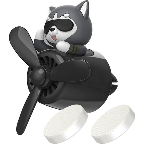 general Motors Parfum Clip Mignon Husky Voiture Diffuseur Hlice Rotative Sortie D'air Dsodorisant Aromathrapie Dcoration Vhicule Dsodorisant Auto (1/5)