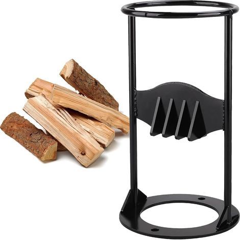 Fendeur de bûches manuel – Acier au manganèse – Design ergonomique – Pour bois dur – Compact et portable pour usage domestique (1/5)