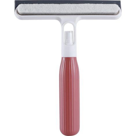 Raclette À Liqueur - 3-en-1 Avec Réservoir Pulvérisateur - Pour Vitres Miroirs Portes De Douche Et Surfaces Lisses - 21,3 X 28 Cm - 1 Pièce (1/5)