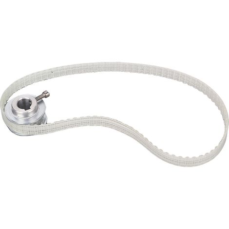 Courroie et engrenage pour mini-tour, 1,5 m, 90 dents, entraînement en polyuréthane, remplacement pour 0618 0618-3B 7x10 7x12 7x14 (1/5)