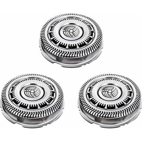3pcs SH90 Têtes de rasoir électrique Remplacement Compatible avec les séries Phili-ps Norelco SH90 / 62 Série 9000 8000 S8950 S9000 S9311 S9321 S9511 S9531 S9721 Lames de Rechange (1/5)