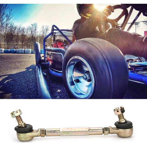 Paire de rotules de direction à boulon de 10 mm (0,39 po) compatibles avec quads et motos tout-terrain 150 cc et 250 cc. (1/5)