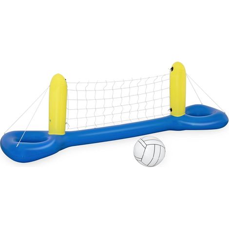 Filet de volley aquatique gonflable idéal pour piscine - Installations récréatives, 244x64 cm (1/5)