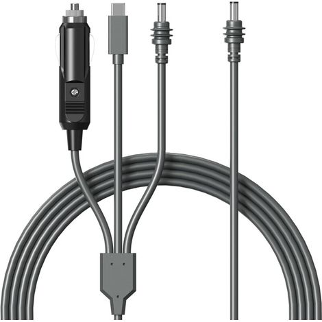 Bardusch-Câble mini Starlink 3 en 1 3 m USB-C haute vitesse, chargeur de voiture, câble de remplacement CC vers CC pour mini-batterie externe Starlink, rallonge d'alimentation étanche. (1/5)