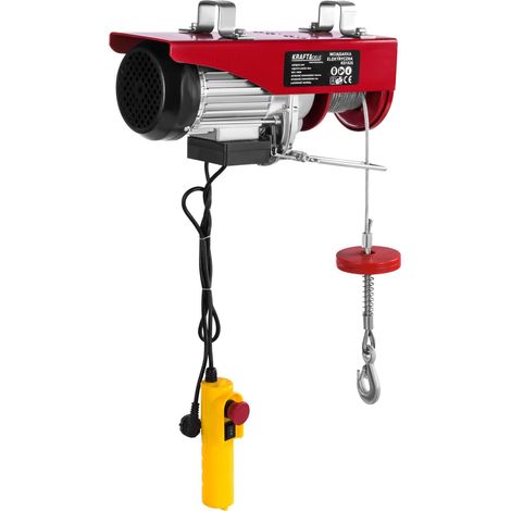 Cabrestante Eléctrico De Cable 500 Kg Modelo Profesional (1/5)