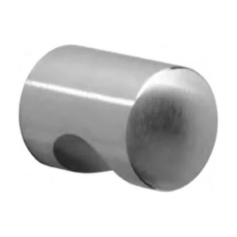 Didheya Türknopf rund Edelstahl matt 20 mm