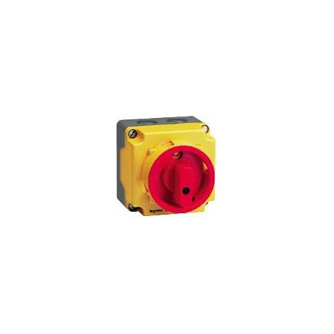 Coffret de proximité 12A IK08 3 Pôles pour coupure ou sectionnement d'un moteur 1 vitesse LEGRAND 022660