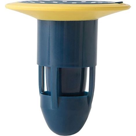 Scarico a pavimento deodorizzante a 360° – Chiusura rinforzata – Scarico rapido con 4 uscite – Design autopulente per doccia e bagno (1/5)
